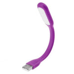 USB Flexible LED Stick Lamp Light (Pack of 4 )-Purple